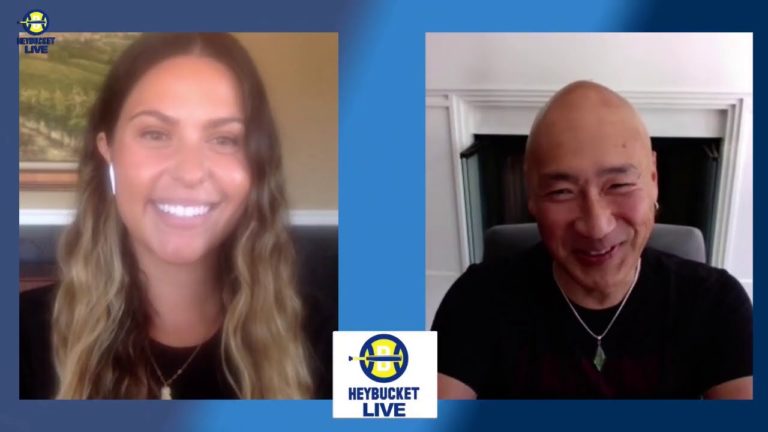 Jonathan Oe creator of the Gluv transforms softball attire | HeyBucket Live